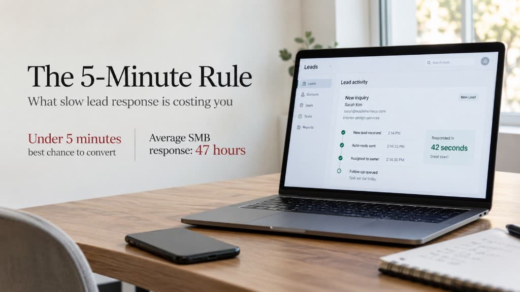 The 5-Minute Rule: What Slow Lead Response Is Costing You